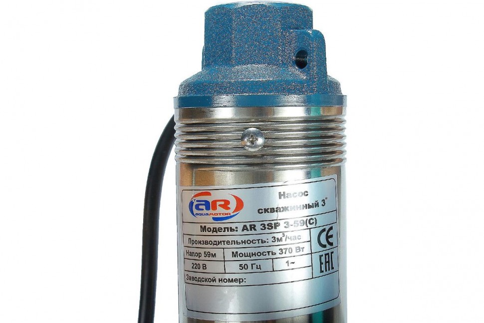 Насос для скважин AquamotoR AR 3SP 3-84 (С)