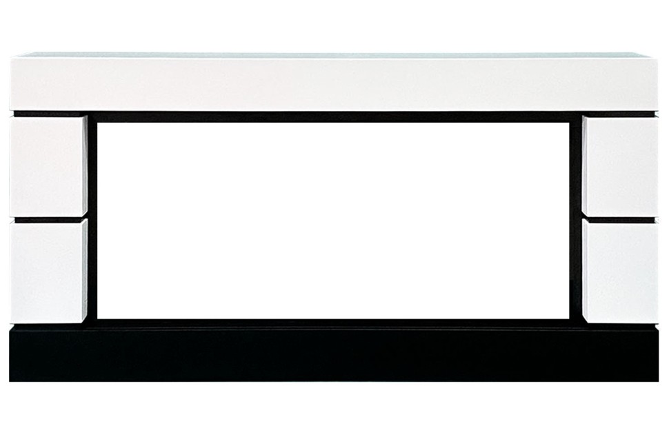 Портал Royal Flame Modern под Vision 60 (белый, черный) портал