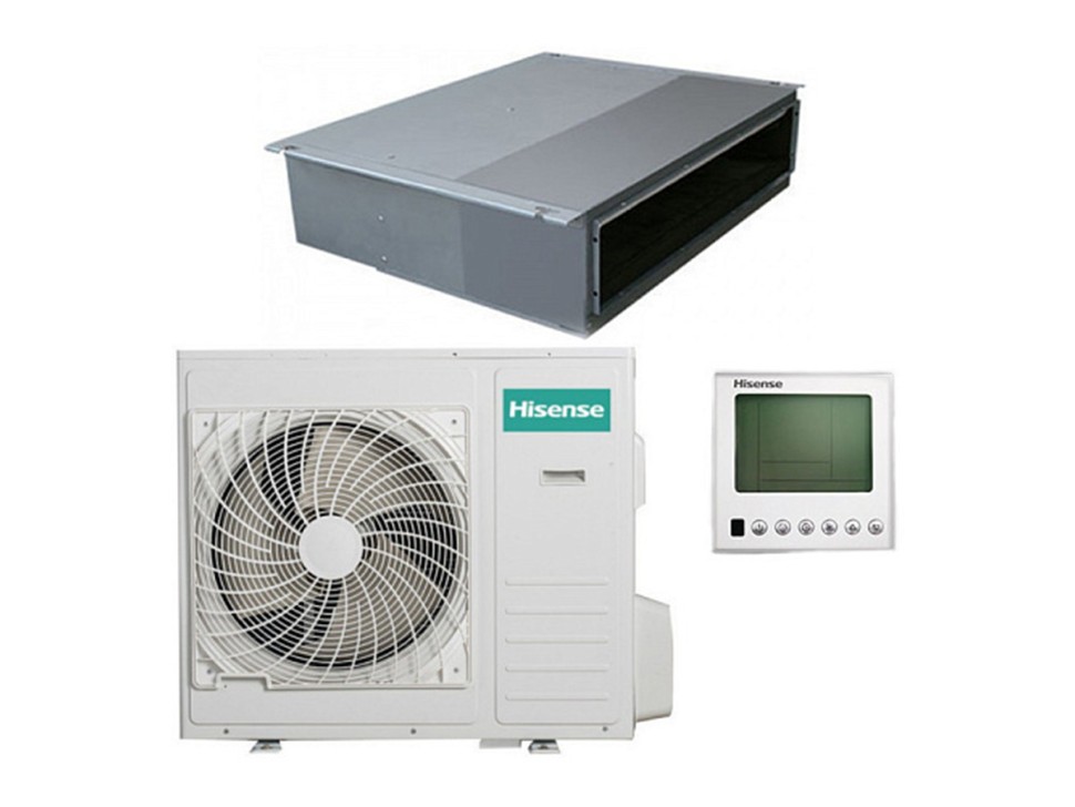 Канальная сплит-система Hisense AUD-12HX4SNL/AUW-12H4SV