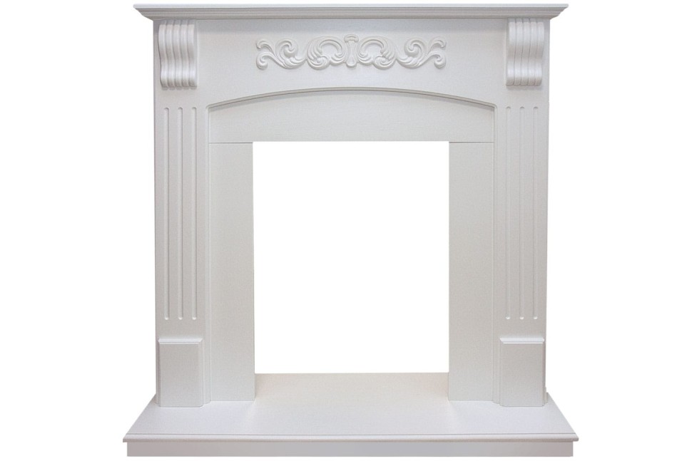 Портал Royal Flame Sorrento под классику (белый) портал