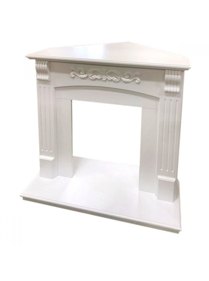 Портал Royal Flame Sorrento угл. (белый дуб) под классику портал