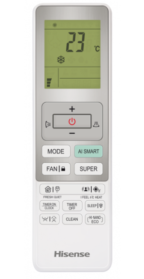 Сплит-система Hisense AS-10UW4RXVQH00AW/IN/AS-10UW4RXVQH00AW/OUT(B) Vision Pro Carbon Superior DC, Inverter