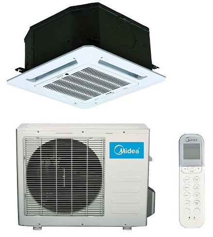 Кассетная сплит-система Midea MCD1-48HRN1-R/MOU-48HN1-LR/T-MBQ4-04A1