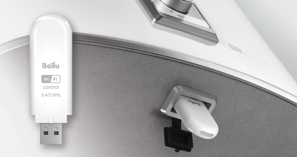 Накопительный водонагреватель электрического типа Ballu BWH/S 50 Smart WiFi