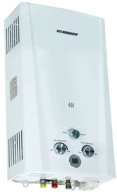 Газовый водонагреватель проточного типа Edisson F 20 D(Silver)