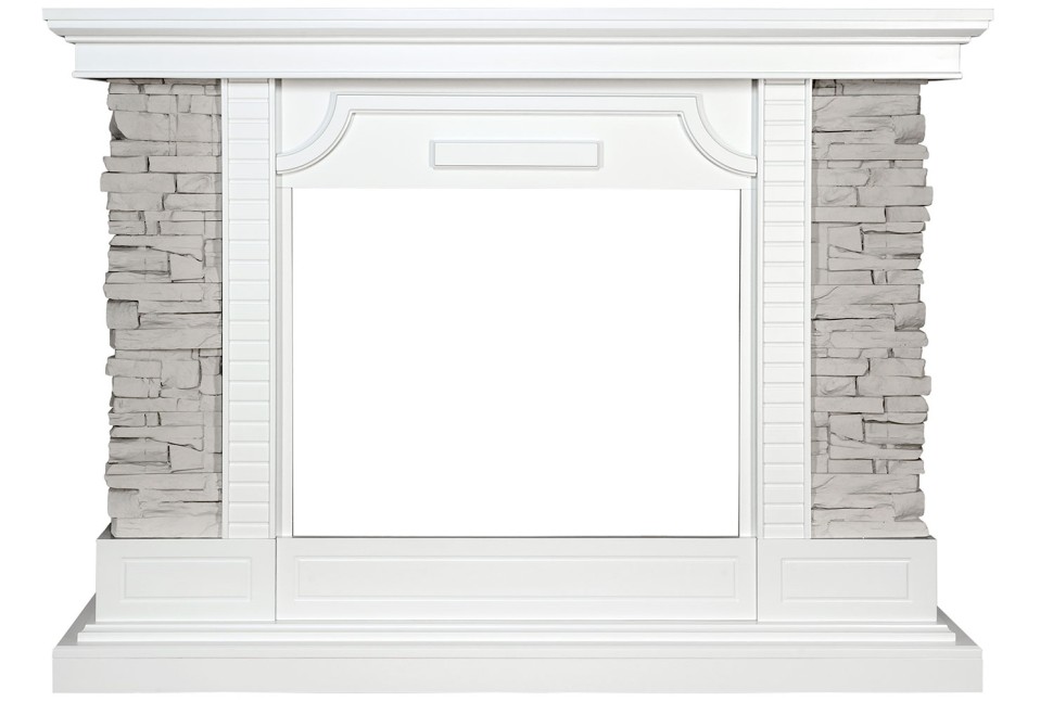 Портал Royal Flame Avignon под Vision 23 EF серый слан (белый) портал