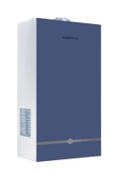 Настенный газовый котел MIZUDO MAESTRO GEM M24Т c шиной OpenTherm стеклянная панель голубая