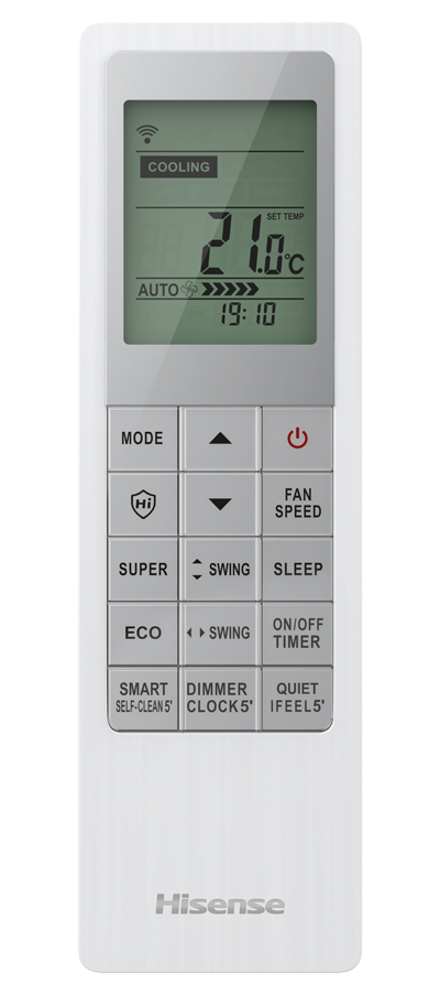 Сплит-система Hisense AS-13UW4RVETG01G/IN/AS-13UW4RVETG01G/OUT(S) Silver Crystal Super DC, Inverter