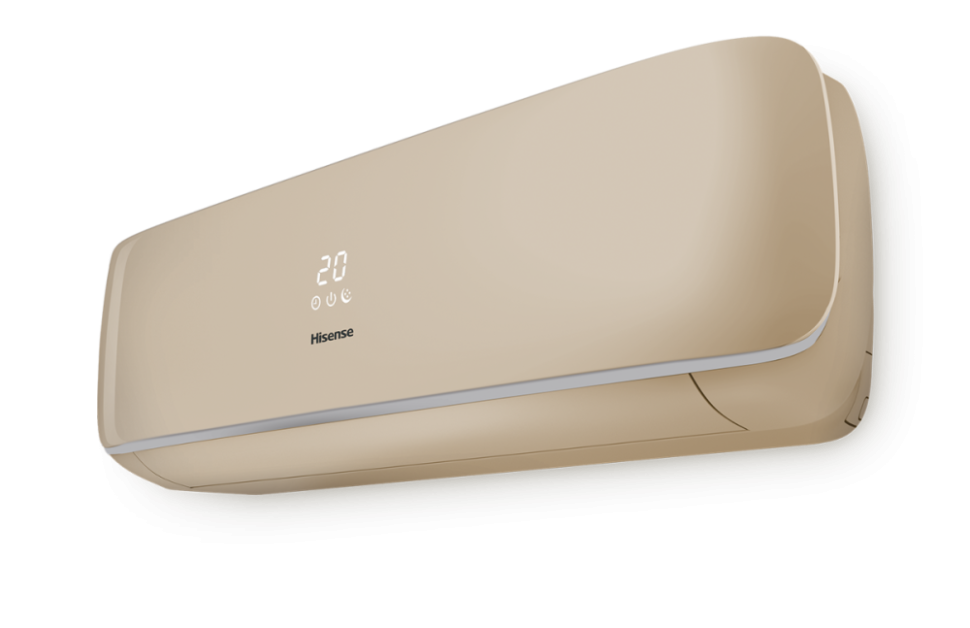 Сплит-система Hisense AS-13UW4RVETG01G/IN/AS-13UW4RVETG01G/OUT(C) Champagne Crystal Super DC, Inverter