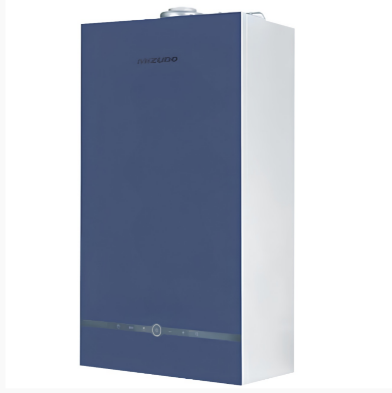 Настенный газовый котел Mizudo Maestro Gem M24T PRO 24 кВт 2 Т/О OPT WIFI голубая панель