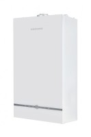 Настенный газовый котел Mizudo M24T PRO OPT WIFI турбо стекло белая панель