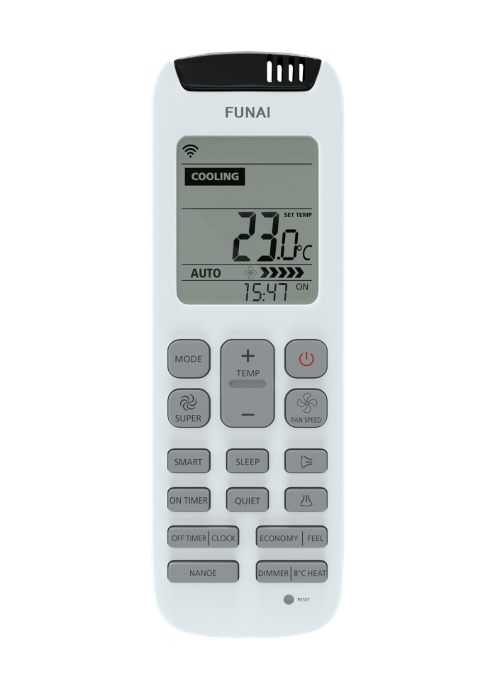 Сплит-система Funai RAC-SN25HP.D04/S/ RAC-SN25HP.D04/U Sensei, On/Off