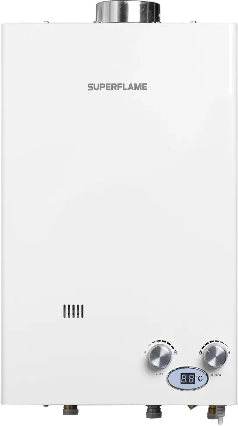 Газовый водонагреватель проточного типа SuperFlame SF0420 10L