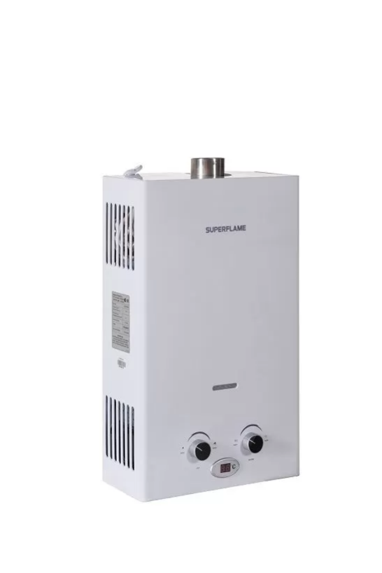 Газовый водонагреватель проточного типа SuperFlame SF0420T Полу-Турбо