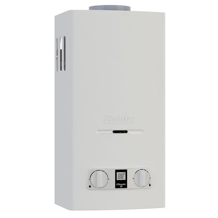 Газовый водонагреватель проточного типа BaltGaz 10 Classic