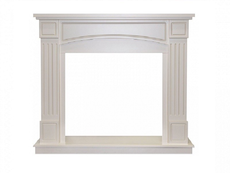 Портал Royal Flame Bradford под классику (белый) портал