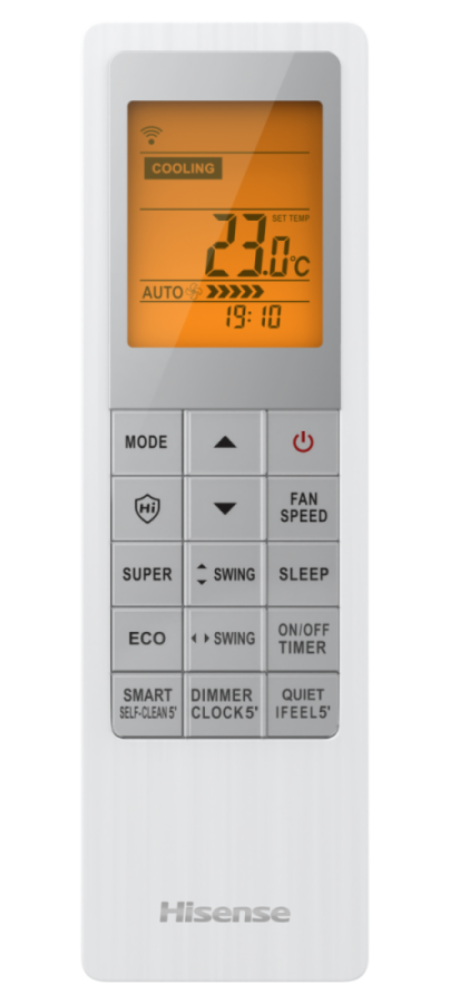 Сплит-система Hisense AS-24UW4RFWHC00G/AS-24UW4RFWHC00W EXPERT PRO 2.0 EU DC, Inverter