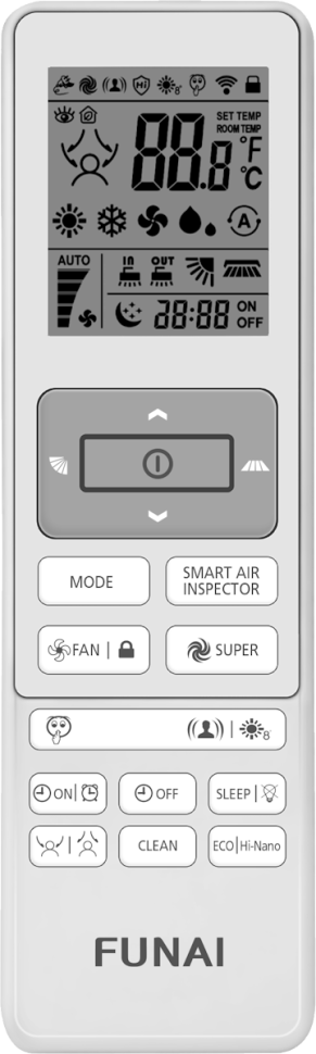Сплит-система Funai RAC-I-EU25HP.D01/S/RAC-I-EU25HP.D01/U Emperor Up Smart Eye DC, Inverter