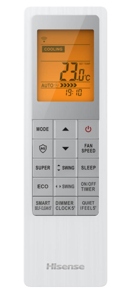 Сплит-система Hisense AS-24UW4RBTHB00G/AS-24UW4RBTHB00W VIBE DC, Inverter