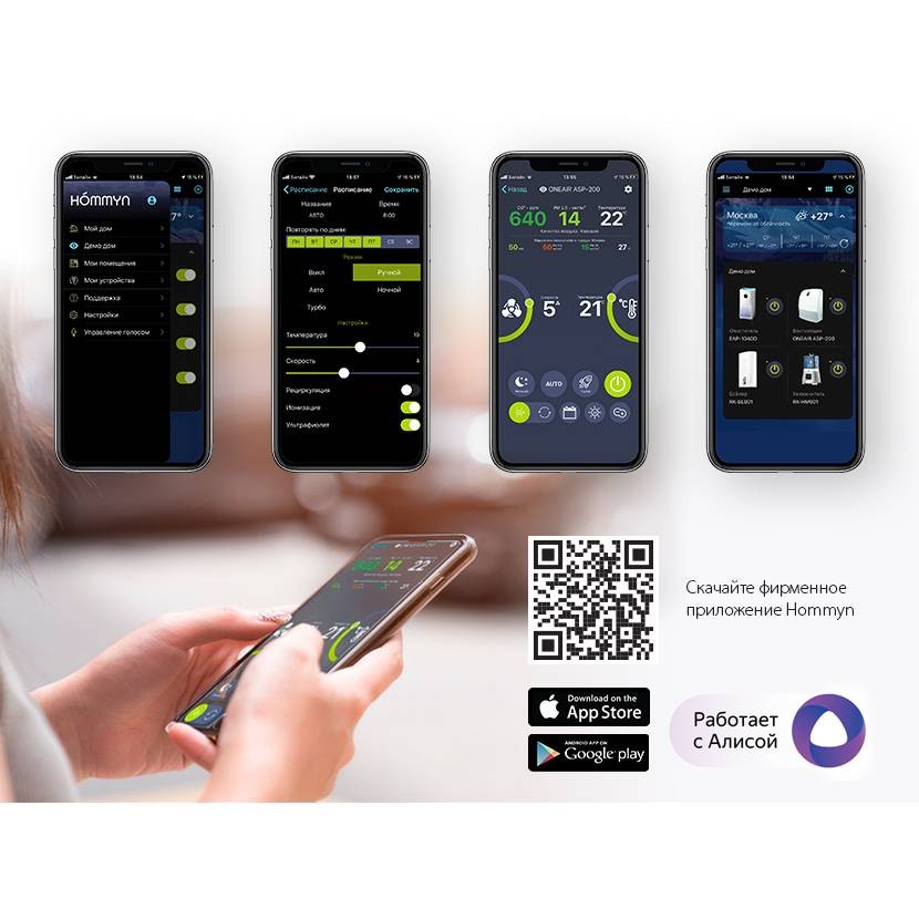 Очиститель воздуха Ballu ONEAIR ASP-200