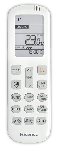 Сплит-система Hisense AS-10UW4RVETG01W(B)/IN/AS-10UW4RVETG01W(B)/OUT Black Crystal SUPER DC, Inverter