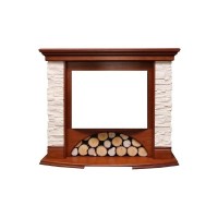 Портал Royal Flame Village сланец беж (орех) под Dior 25 портал