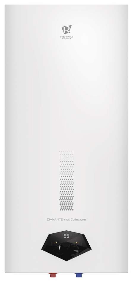 Электрический водонагреватель накопительного типа Royal Clima Diamante INOX RWH-DIC30-FS