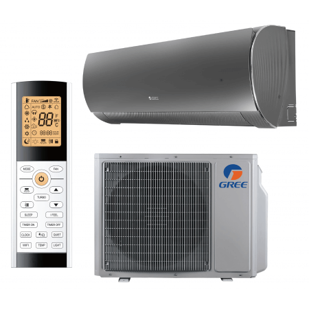 Настенная сплит-система GREE GWH09ACC-K6DNA1F(LCLH) Lyra black DC, Inverter