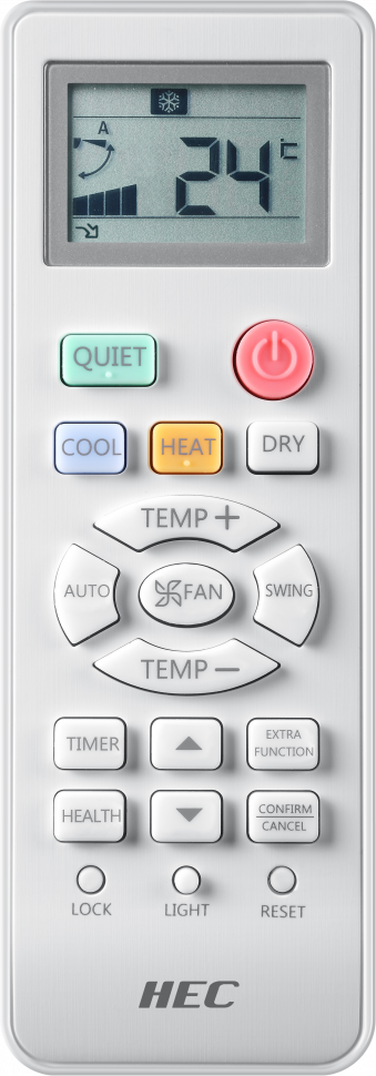 Сплит-система HEC-24HRC03/R3(DB), инвертор