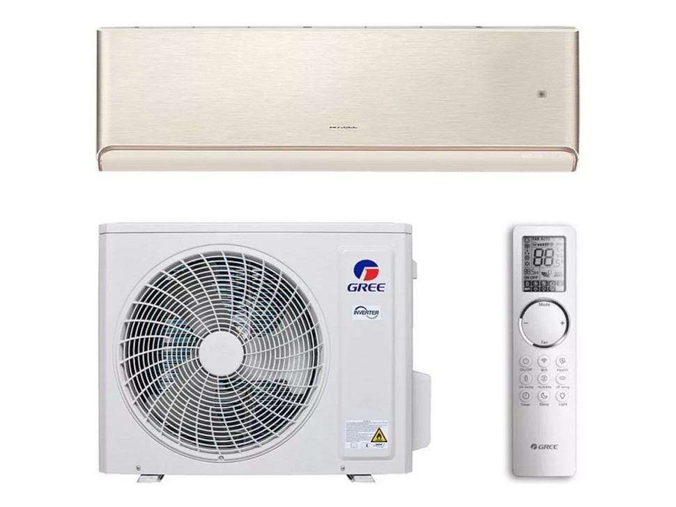 Кондиционер Gree Airy Inverter R32 GWH18AVDXE-K6DNA1A champagne