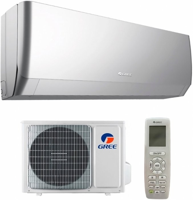 Настенная сплит-система GREE GWH12AGC-K6DNA4F Pular Arctic silver DC, Inverter