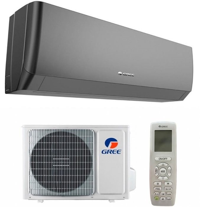 Настенная сплит-система GREE GWH18AGDXD-K6DNA4E Pular Arctic black DC, Inverter
