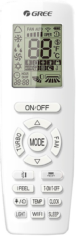 Настенная сплит-система GREE GWH24AGEXF-K6DNA4A Pular Arctic Black DC, Inverter