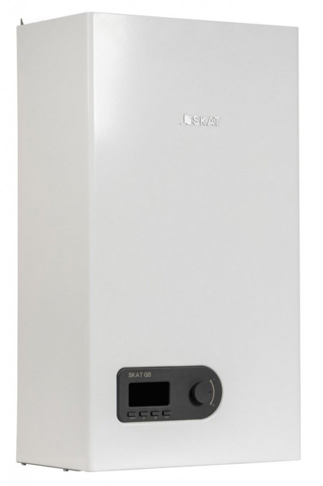 Настенный газовый котел Бастион Skat GB 24 + Стабилизатор Teplocom ST-555