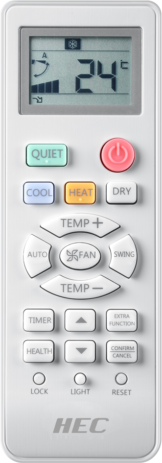 Сплит-система HEC HEC-12HRCU03/R3/IN/HEC-12HRCU03/R3/OUT Standard, On/Off