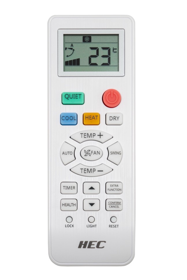 Сплит-система HEC HEC-24HRE03/R3-B/IN/HEC-24HRE03/R3/OUT Design, On/Off