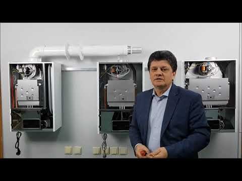 Газовый котел настенного типа Arderia SB28 v3-video